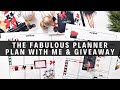 THE FABULOUS PLANNER UNBOXING, PLAN WITH ME & GIVEAWAY | LUXURY HOLIDAYS SUBSCRIPTION BOX