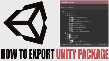 How To Export / Import And Create Packages In Unity | import and export Unity packages