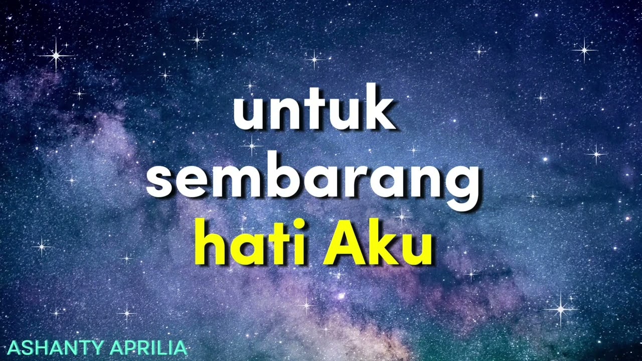 bukan untuk sembarang hati she karaoke no vocal