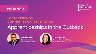 Webinar - Apprenticeships in the Outback