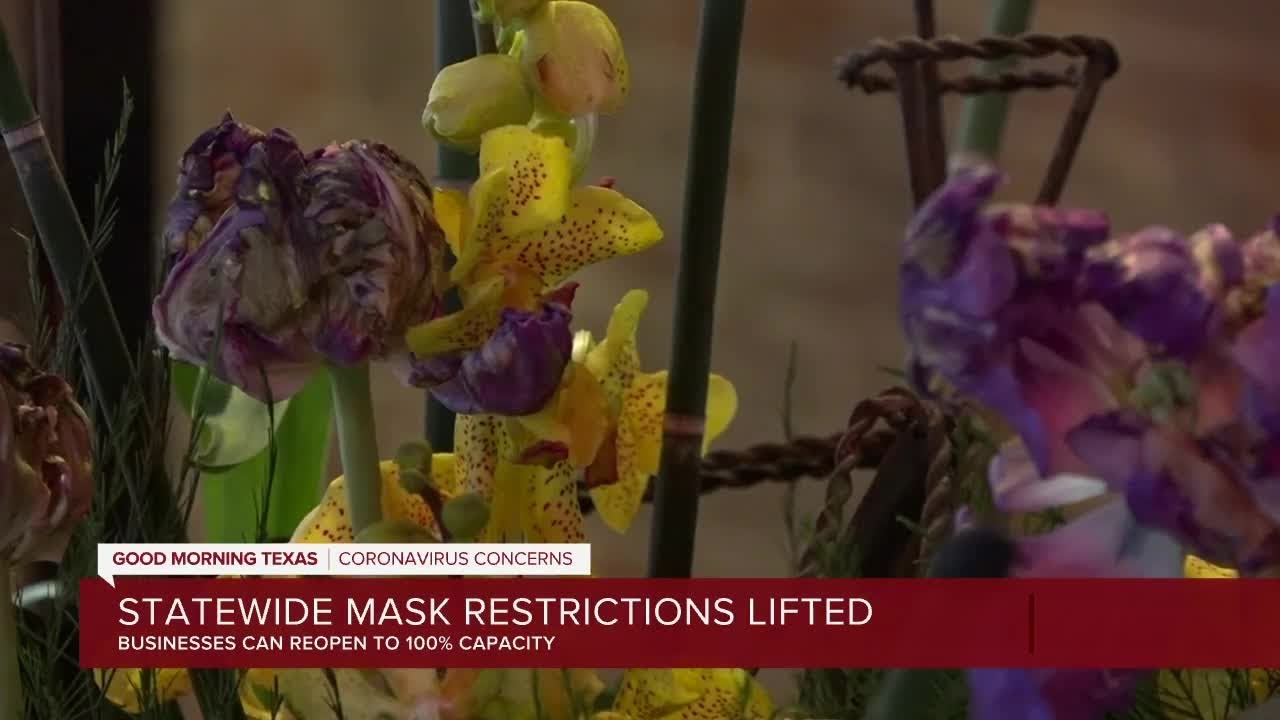 Statewide mask restrictions lifted