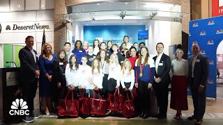 Cnbc And Junior Achievement Host Shark Tank-inspired Competition In Salt Lake City