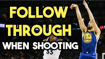 Basketball Shooting Form The Follow Through