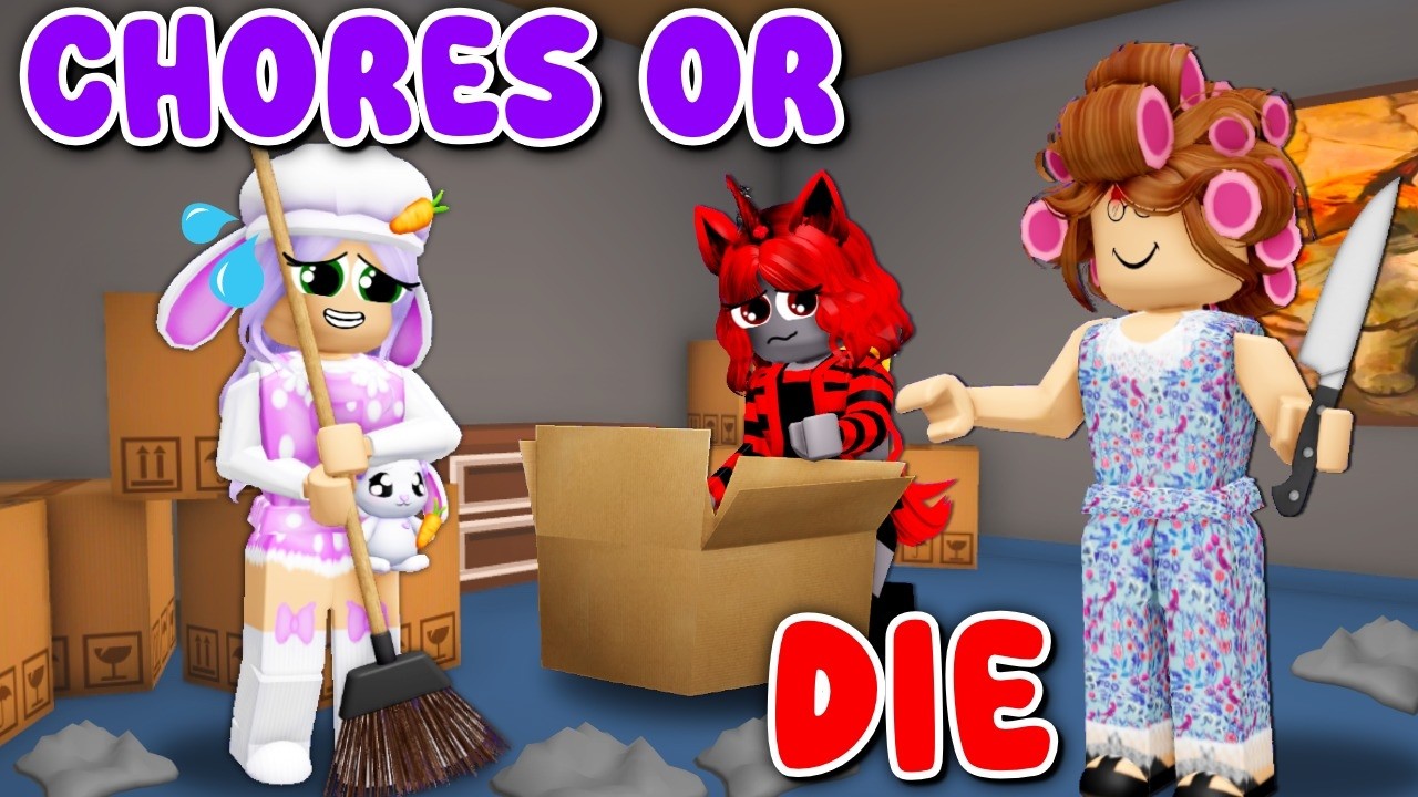 Выполняй домашние дела или умри вместе с Муди! (Roblox)