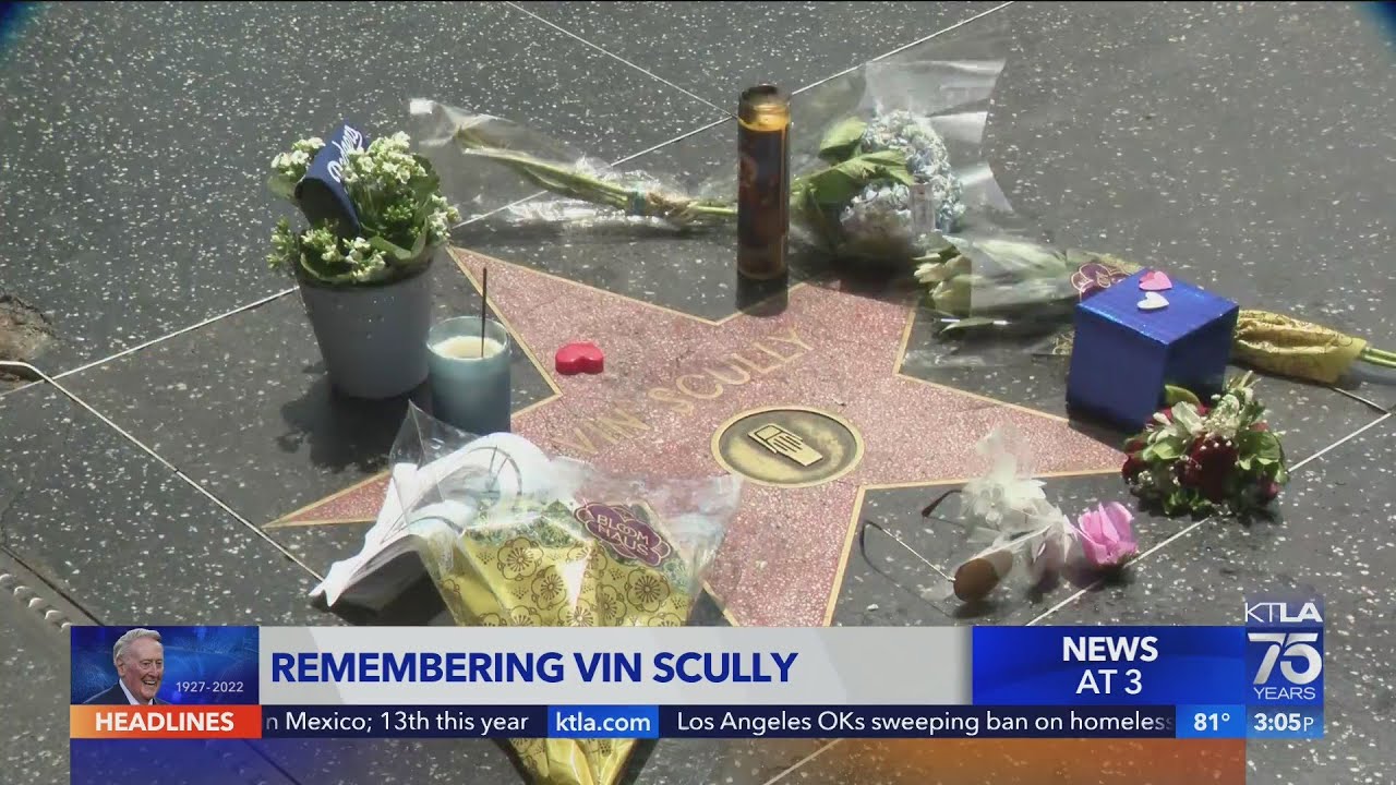 City Hall, LAX to light up for Vin Scully