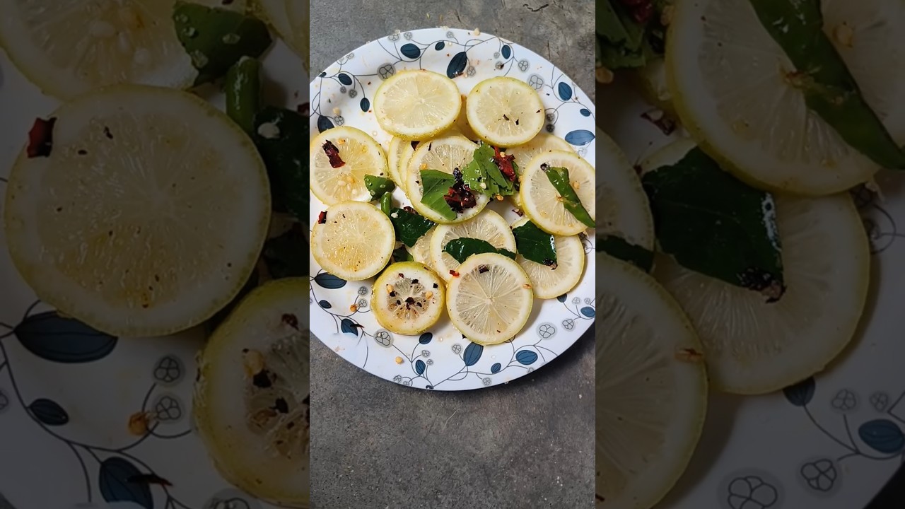 চটপটা মুখরোচক লেবু মাখা জাস্ট জিভে জল আনবে || Spicy Lemon chaat Recipe 😃