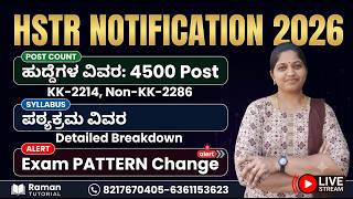 ಶಿಕ್ಷಕರ ನೇಮಕಾತಿಯ ಅಧಿಸೂಚನೆ 2026/ HPSTR (8-10)ನಿಯಮಗಳು/NEW SYLLABUS/NEW EXAM PATTERN ಹುದ್ದೆಗಳ ವಿವರ 4500 screenshot 3