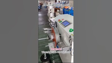 Wire Rope Metre Counting and Spooling, Metre Counting, Winding, Sorting, Cutting, Bundling in One #W