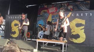 Secrets - Waste Away Live (Warped Tour 2016)
