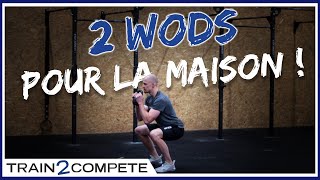 2 WOD COMPLETS À FAIRE CHEZ VOUS ! (dont le WOD Girls "Linda") || CrossFit à la maison #4