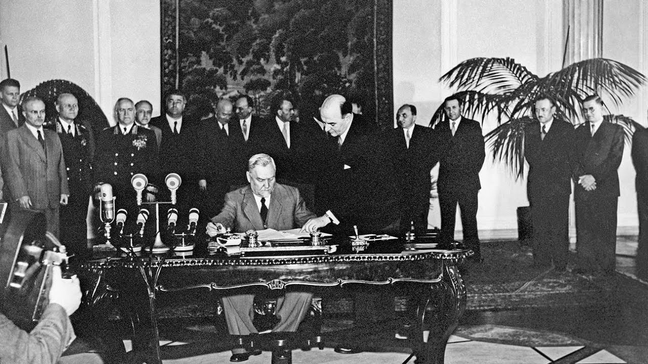 14 Maggio 1955 - Firmato il patto di Varsavia