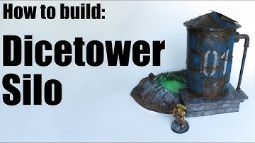 How to build a Dicetower Silo || Dice Tower || Scatter Terrain || Wargaming Terrain || W40k