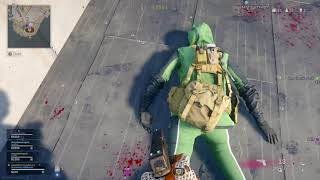 Mid air execution but it recorded after the fact.