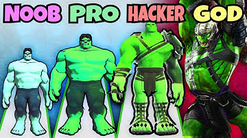 NOOB vs PRO vs HACKER vs GOD in Merge Forces