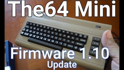 The64 Mini Firmware Update 1.10