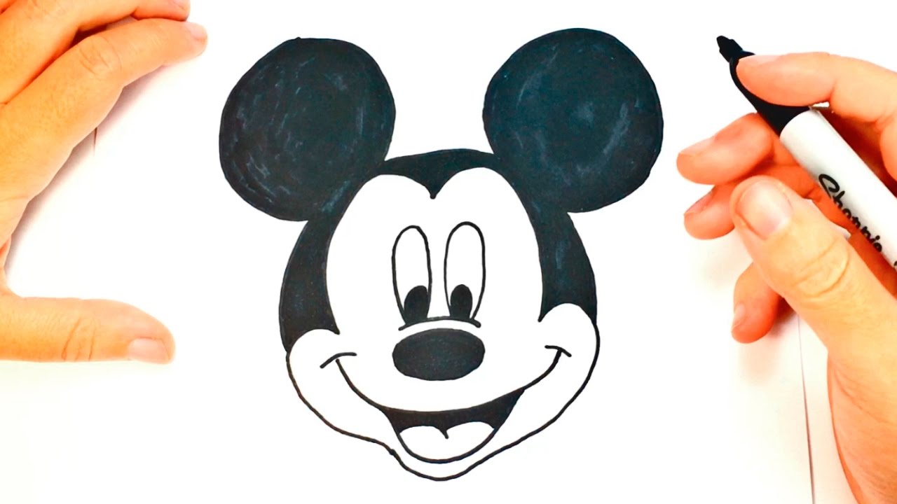 Cómo dibujar a Mickey Mouse paso a paso | Dibujo fácil de Mickey Mouse - thptnganamst.edu.vn