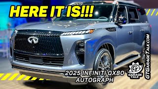 Escalade WHO?!? | 2025 INFINITI QX80 Displayed at the New York Auto Show