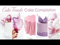 Top 5 cake trends you have to try in 2022  cake decorating compilation