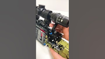 LEGO ] Sniper Rifle Reload Inside View #shorts