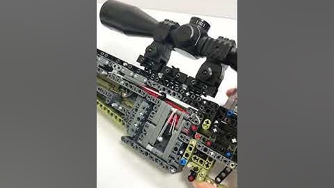 LEGO ] Sniper Rifle Reload Inside View #shorts