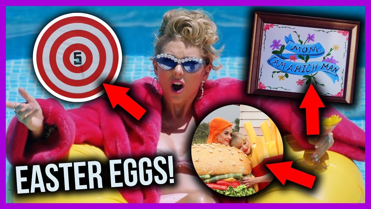 All The Easter Eggs In Taylor Swifts You Need To Calm Down Music Video You Missed Decoded