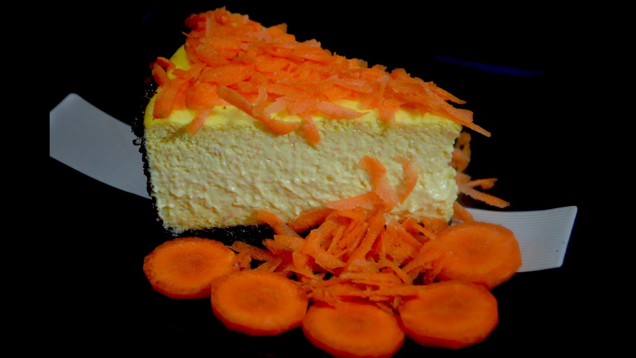 Pastel de queso con zanahorias.. cheesecake o pay de queso