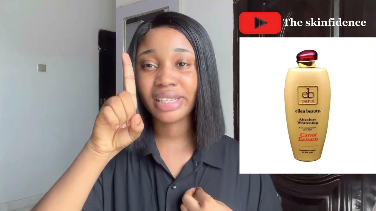 Best WHITENING/LIGHTENING LOTION/ Review of Ellen beauty lotion. How to