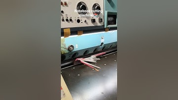notebook cutting machine 📚 please subscribe#shorts #video #trending #notebook #youtubeshorts