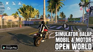 Simulator balap mobil dan motor jadi satu | Car Racing Simulator : EVO gameplay Android screenshot 4