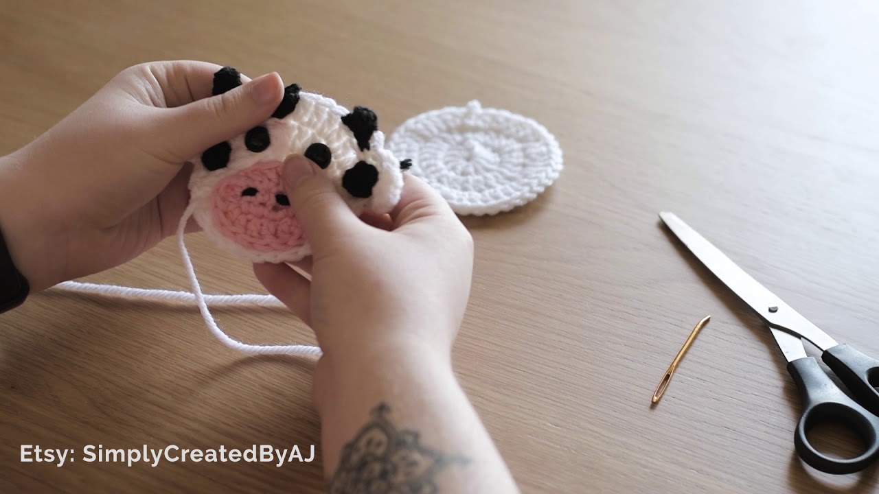 Build Your Own Cow Keychain - YouTube