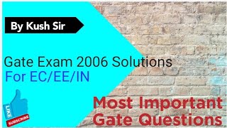 Famous Gate 2006 Electronics (ECE) Solutions | Shift register | Full adder | Flip flop Profile