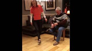 St. Patrick's Day Sean-Nós Dance with uilleann pipes