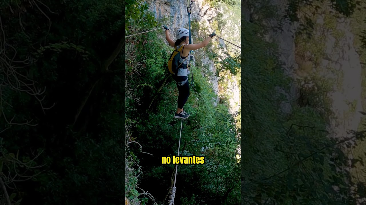 ATRAVESAMOS un PUENTE TIBETANO de un ÚNICO CABLE de Acero
