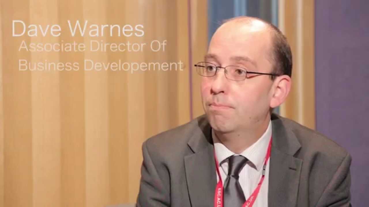 Dave Warnes, Associate Director of Business Development at East Surrey College