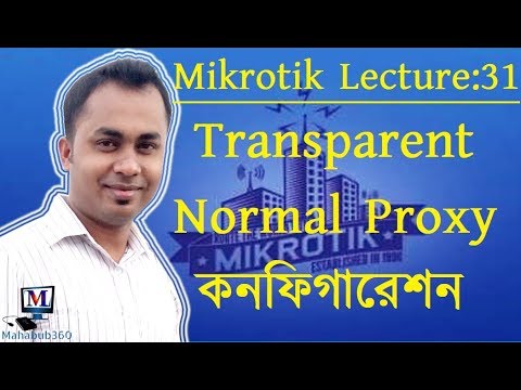 Mikrotik Lecture 31:Normal and Transparent proxy server configuration ...