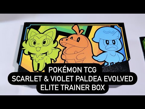 Pokemon TCG: Scarlet & Violet - Paldea Evolved Elite Trainer Box