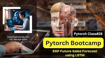PyTorch Bootcamp Class #28 |  How to Use Time Series Data for Sales Prediction in ERP with LSTM
