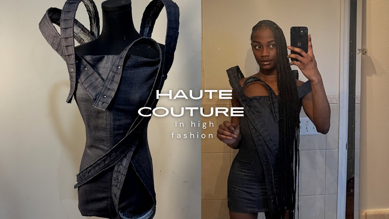 Creating a corset minidress in HIGHfashion 