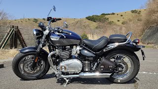 【Triumph Bonneville Speedmaster】試乗動画