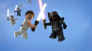 Lego Star Wars Holiday Special Film  Baby yoda Darth Vader Rey