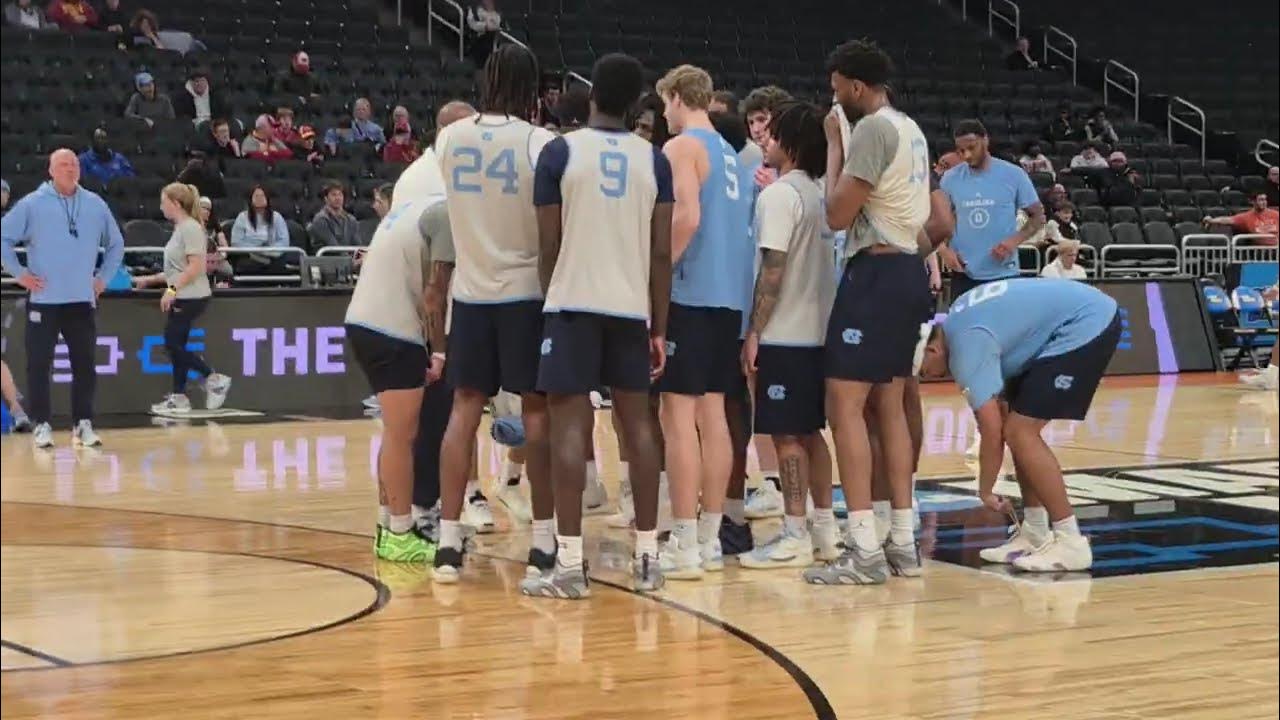 Video: UNC Basketball Thursday Pre-Ole Miss Shootaround and Open Practice