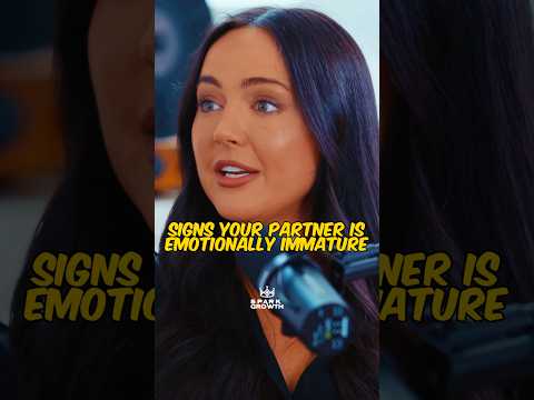 Signs Your Partner Is Emotionally Immatureπ