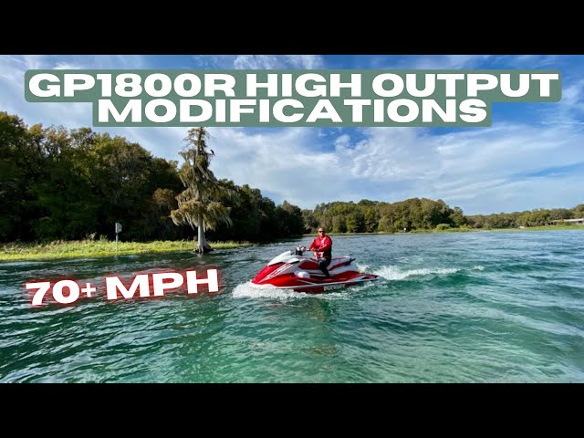 HOW TO MAKE A SLOW JETSKI FASTER: GPR HIGH OUTPUT GOES + MPH