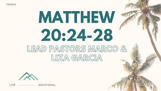 Day Five | Matthew 20:24-28 | Daily Growth Book and Personal Growth Journal