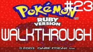 pokemon ruby walkthrough: part 23 - seventh gym badge!