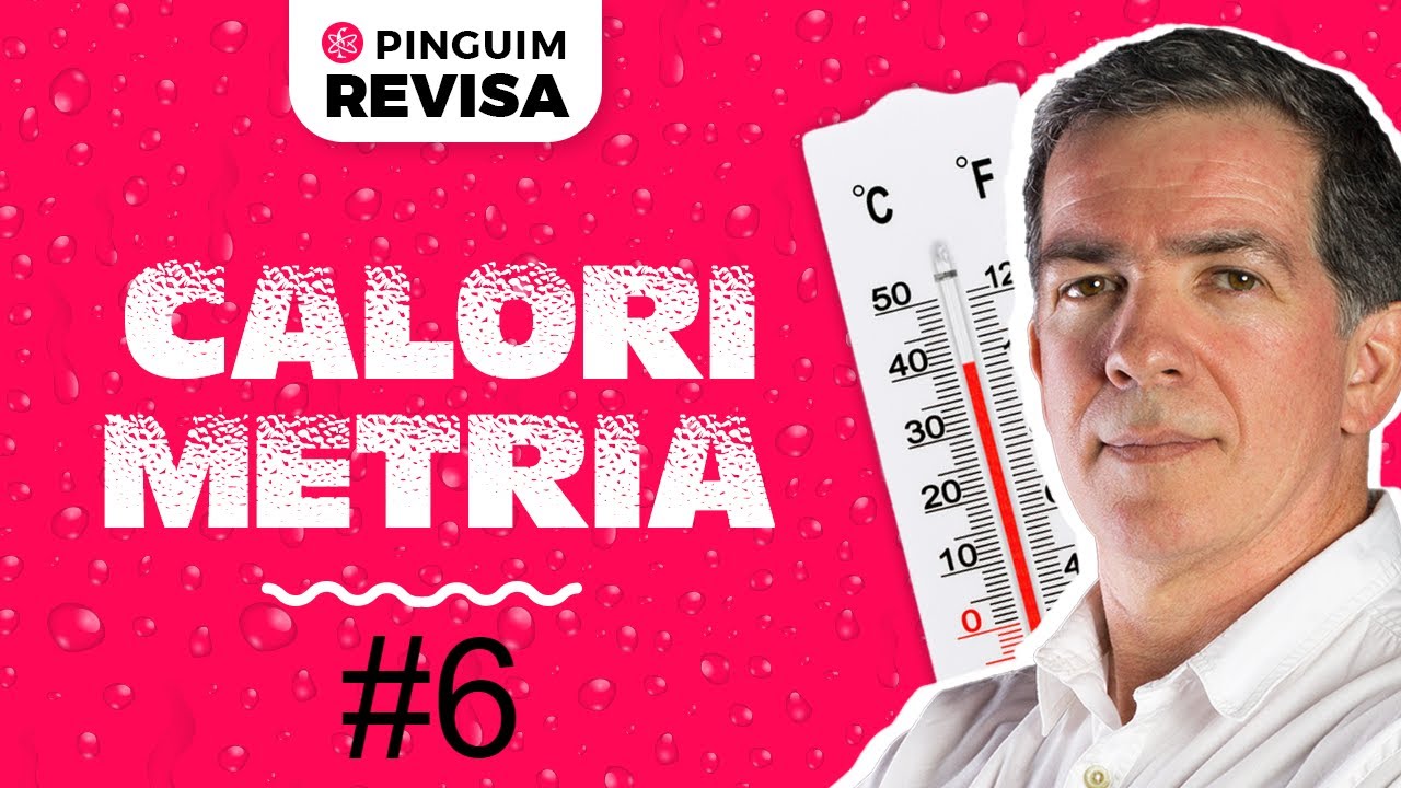 Calorimetria #6 - Um ciclista decide pedalar pela cidade e leva uma - Física - Professor Pinguim