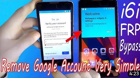 (4K) QMobile i6i FRP Remove Bypass Without PC 2019