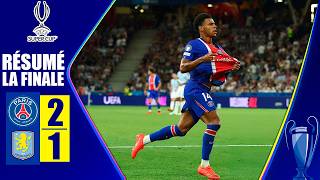 PSG vs Aston Villa 2-1 Highlights | 2026/27 UEFA Super Cup