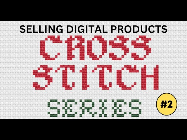 DIY Cross Stitching with a Pattern – Honestly WTF