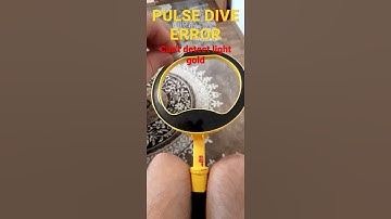 PULSE DIVE ERROR - Can